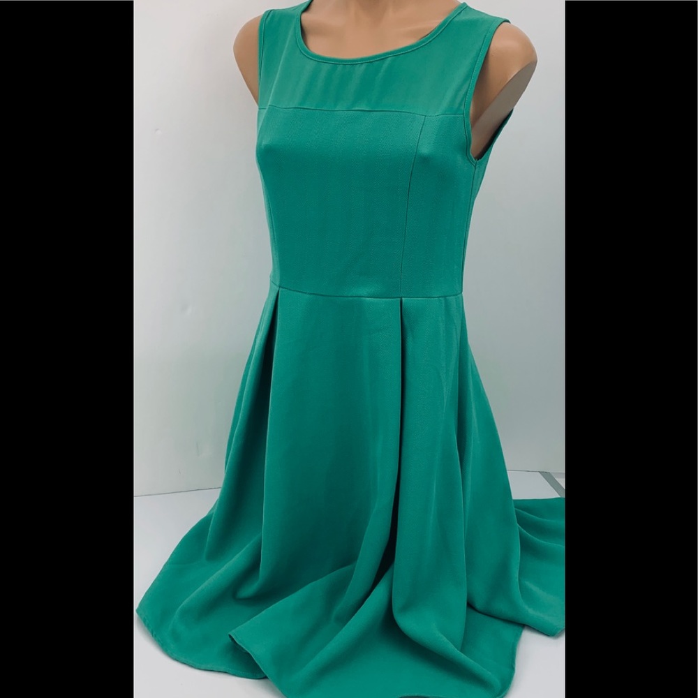 YA LOS ANGELES A Line Dress Modcloth Green NWT